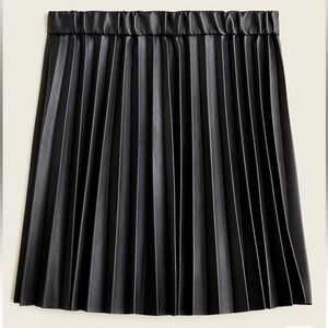 J. Crew Black Pleated Kids Skirt